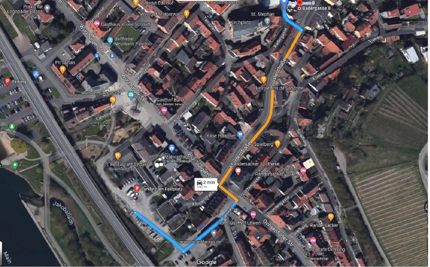 Zwei Ferienwohnungen In Randersacker Exterior foto